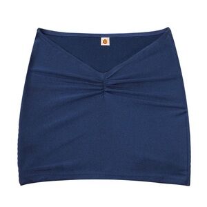 NWT Tropic Of C Xebe Skirt Swim Coverup Midnight